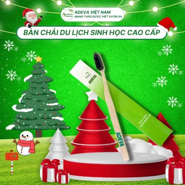 Bàn Chải Sinh Học Du Lịch Cao Cấp Adeva - Siêu Nhẹ, Khử Vi Khuẩn, Giá 50.000 VND (Giảm 10.000 VND)