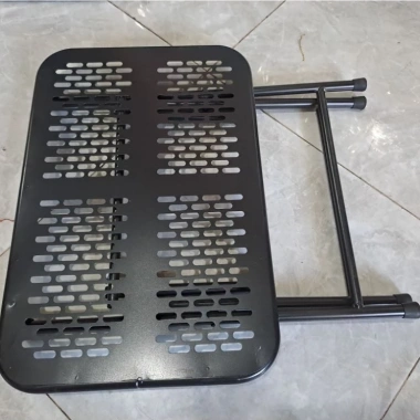 Bàn CNC cạnh tròn sơn tĩnh điện - Bàn sắt đa năng gấp gọn, camping, trà chanh, xếp cà phê, giá chỉ 149.000₫ 5