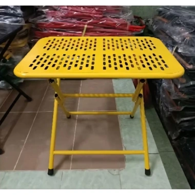 Bàn CNC cạnh tròn sơn tĩnh điện - Bàn sắt đa năng gấp gọn, camping, trà chanh, xếp cà phê, giá chỉ 149.000₫ 7