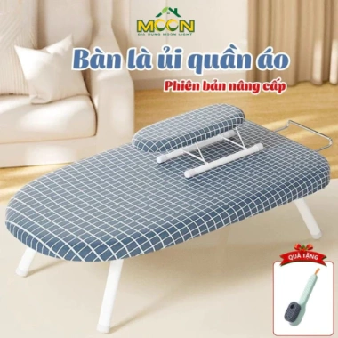 Bàn để ủi quần áo chống bỏng gấp gọn tiện lợi, mini có đệm tay - Giá 199.000đ