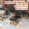 Bàn Gấp Gọn Cao Cấp Tabalo Đa Năng - Phù hợp Quán Cafe, Cắm Trại, Ban Công, Decor, Giá 649.000 VND