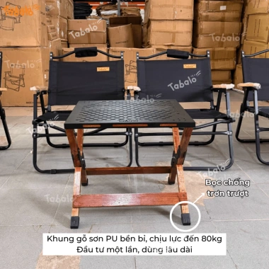 Bàn Gấp Gọn Cao Cấp Tabalo Đa Năng - Phù hợp Quán Cafe, Cắm Trại, Ban Công, Decor, Giá 649.000 VND 4
