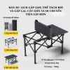 Bàn Ghế Gấp Gọn Kimlife BANGG01 Hợp Kim Cacbon Chống Gỉ Dễ Mang Tiện Lợi cho Dã Ngoại và Cắm Trại độ bền cao 6