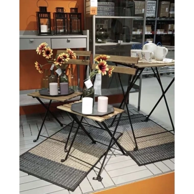 Bàn Gỗ BISTRO Patio Gấp Gọn - Bàn Ăn, Cà Phê, Du Lịch Dã Ngoại, Giá chỉ 371,000₫ 7