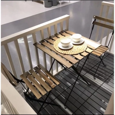 Bàn Gỗ BISTRO Patio Gấp Gọn - Bàn Ăn, Cà Phê, Du Lịch Dã Ngoại, Giá chỉ 371,000₫ 8