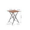 Bàn Gỗ BISTRO Patio Gấp Gọn - Bàn Ăn, Cà Phê, Du Lịch Dã Ngoại, Giá chỉ 371,000₫ 9