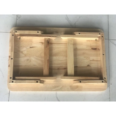 Bàn gỗ chân gấp xếp gọn - Thiết kế hiện đại, tiết kiệm không gian, chỉ 275.000₫ 3