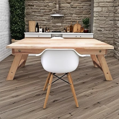 Bàn gỗ đa năng chân xếp, bàn trà chữ nhật gấp gọn, sofa café ngồi bệt 74.250đ 2