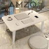 Bàn học gấp gọn mini chân nhựa thông minh, ngồi bệt, gập lại để giường xếp gọn - 92.500₫ 4