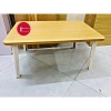 Bàn học gấp gọn mini chân nhựa thông minh, ngồi bệt, gập lại để giường xếp gọn - 92.500₫ 7