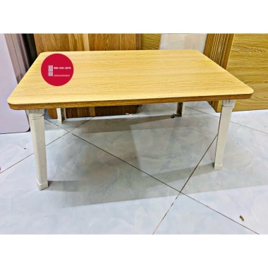 Bàn học gấp gọn mini chân nhựa thông minh, ngồi bệt, gập lại để giường xếp gọn - 92.500₫ 7