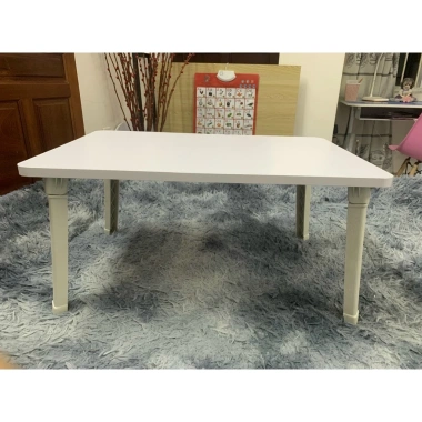 Bàn học gấp gọn mini chân nhựa thông minh, ngồi bệt, gập lại để giường xếp gọn - 92.500₫ 8