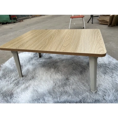 Bàn học gấp gọn mini mặt gỗ chân nhựa, dùng cho giường, laptop, siêu xinh 40x60x28cm – giá 90k 6