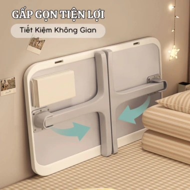 Bàn Học Gấp Gọn Mini PTLUXURY Ngồi Bệt Đa Năng Tiện Lợi - Giá 145.000đ 5