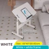 Bàn Học Xếp Gọn Di Động, Gấp Gọn Nâng Hạ Chiều Cao, Bánh Xe Di Chuyển, Gập Lại 10