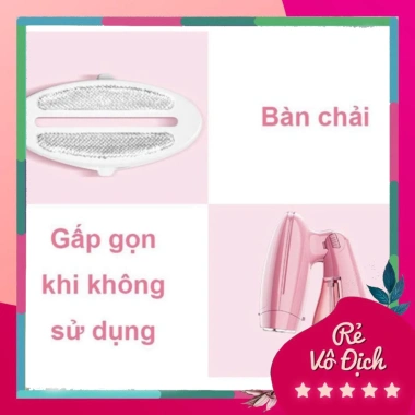 Bàn là hơi nước 1.500W GONA gấp gọn cầm tay mini - Giá ưu đãi 315.000 VND