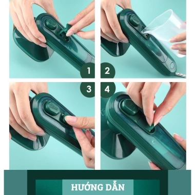 Bàn Là Hơi Nước Cầm Tay Mini Dễ Dùng – Siêu Nhẹ, Ủi Nhanh Cho Gia Đình, 99.000₫ 2