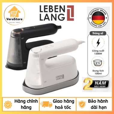 Bàn là hơi nước du lịch LEBENLANG LBL5.287 - Mặt gốm, nóng 35s, BH 24 tháng, chỉ 513.590₫