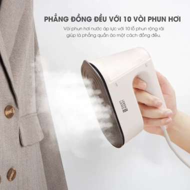 Bàn là hơi nước du lịch LEBENLANG LBL5.287 - Mặt gốm, nóng 35s, BH 24 tháng, chỉ 513.590₫