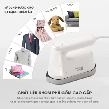 Bàn là hơi nước du lịch LEBENLANG LBL5.287 - Mặt gốm, nóng 35s, BH 24 tháng, chỉ 513.590₫