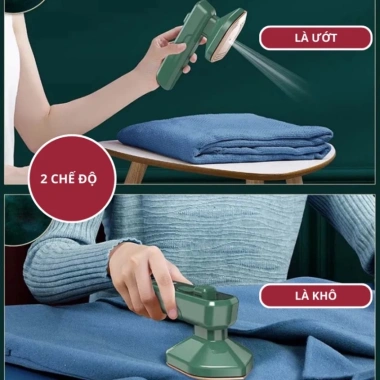 Bàn Là Hơi Nước Mini Cầm Tay - Nhỏ Gọn, Dễ Mang Theo, Giá 133k Giảm Đặc Biệt 2