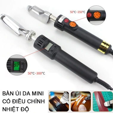 Bàn là ủi da mini gọn, điều chỉnh nhiệt độ - Bàn ủi giày da tiện dụng, chỉ 367.5k 2