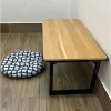 Bàn làm việc chân xếp gấp gọn 50x80cm, ngồi bệt khung sắt, mặt MDF melamin chống xước, giá 50.000 VND 3