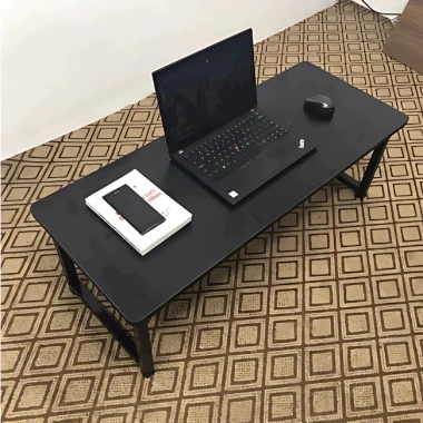 Bàn làm việc chân xếp gấp gọn 50x80cm, ngồi bệt khung sắt, mặt MDF melamin chống xước, giá 50.000 VND