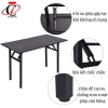 Bàn làm việc chân xếp gấp gọn, khung sắt chắc, MDF 17mm melamin - 510.000 VND 5