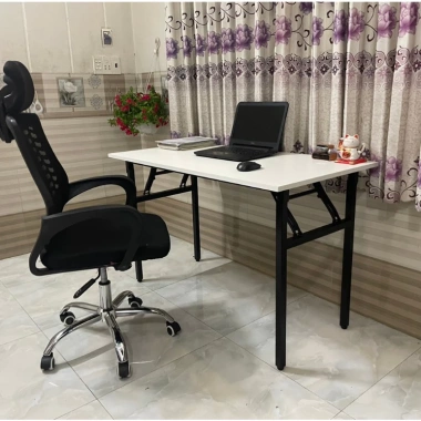 Bàn làm việc chân xếp gấp gọn, khung sắt chắc, MDF 17mm melamin - 510.000 VND 7