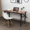 Bàn làm việc chân xếp gấp gọn, khung sắt dày chắc, mặt bàn MDF melamin - 140k 6