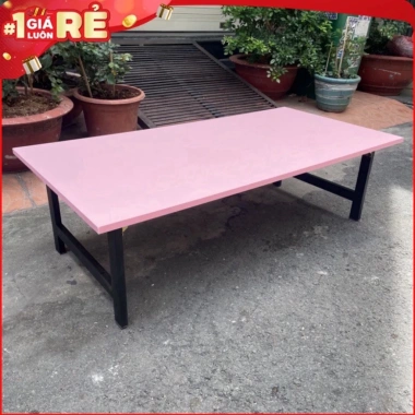 Bàn làm việc chân xếp gấp gọn, ngồi bệt, khung sắt dày, liên kết chắc chắn - Giá xưởng, MDF melamin 69.000₫ 5