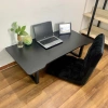 Bàn làm việc chân xếp gấp gọn, ngồi bệt khung sắt dày, mặt MDF melamin chống xước 100% Gia 190k 3