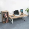 Bàn làm việc chân xếp gấp gọn, ngồi bệt khung sắt dày, mặt MDF melamin chống xước 100% Gia 190k 9