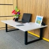 Bàn làm việc chân xếp gấp gọn, ngồi bệt khung sắt dày, mặt MDF melamin chống xước 100% Gia 190k 10