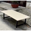 Bàn làm việc chân xếp gấp gọn, ngồi bệt khung sắt dày, mặt MDF melamin chống xước - 69k 7