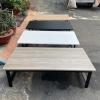 Bàn làm việc chân xếp gấp gọn, ngồi bệt khung sắt dày, mặt MDF melamin chống xước - 69k 9