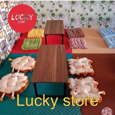 Bàn làm việc chân xếp gấp gọn, ngồi bệt, khung sắt dày, mặt MDF melamin chống xước - Giá chỉ 190.000₫ 9