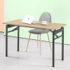 Bàn làm việc gấp gọn chân xếp, khung sắt dày chắc, mặt MDF melamin chống xước - Giá chỉ 137,610₫ 6