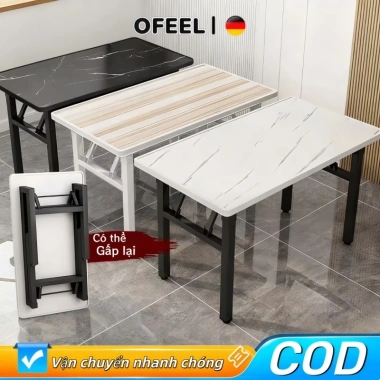 Bàn Làm Việc Gấp Gọn OFEEL Đa Năng Bàn Học Chân Xếp Tiện Lợi Giá Chỉ 349.000 VND