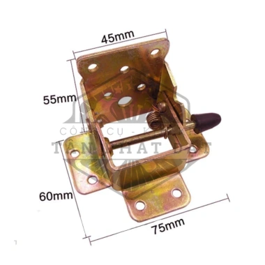 Bản lề chân bàn gấp gọn pat chân bàn thép dày 2.5mm chắc chắn, giá chỉ 21.000₫ 3 Bản lề chân bàn gấp gọn pat chân bàn thép dày 2.5mm chắc chắn, giá chỉ 21.000₫ 3