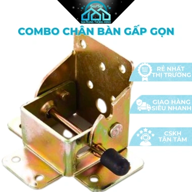 Bản lề chân bàn gấp gọn pat chân bàn thép dày 2.5mm chắc chắn, giá chỉ 21.000₫ 10 Bản lề chân bàn gấp gọn pat chân bàn thép dày 2.5mm chắc chắn, giá chỉ 21.000₫ 10