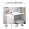 Bàn ngồi bệt đa năng gỗ MDF Melamine cao cấp, ngăn kéo, trang điểm, làm việc - Giá 172.000 VND 5