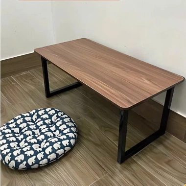 Bàn ngồi bệt kiểu Nhật gấp gọn đa năng - Bàn làm việc xếp gọn gỗ chắc, chịu tải cao, chỉ 269.000₫ 7
