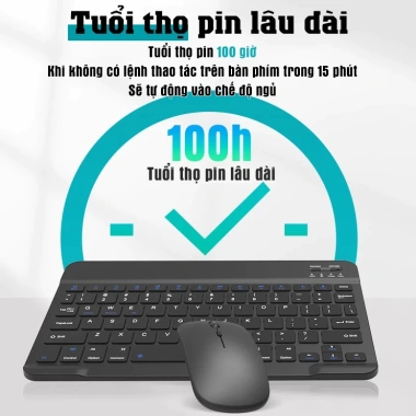 Bàn phím Bluetooth mini không dây Android, Windows, iPad, Laptop - 69.000 VND 6