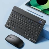 Bàn phím Bluetooth mini không dây kèm chuột, kết nối iPad, điện thoại, laptop - 59.900₫