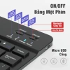 Bàn phím Bluetooth mini không dây kèm chuột, kết nối iPad, điện thoại, laptop - 59.900₫ 6