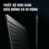 Bàn phím Bluetooth mini không dây kèm chuột, kết nối iPad, điện thoại, laptop - 59.900₫ 8