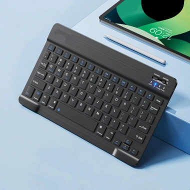 Bàn phím Bluetooth mini không dây kèm chuột, kết nối iPad, điện thoại, laptop - 59.900₫ 10