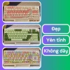 Bàn phím cơ không dây H98 Red Switch – Gõ êm, tiếng nhỏ, dùng văn phòng, 649.000₫